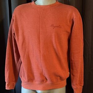 Magnolia Crewneck Sweatshirt in Rusty Orange